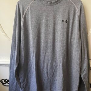 Under Armour Men's Gray Long Sleeve Shirt
